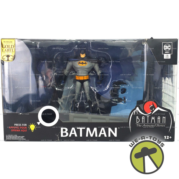 Batman the Animated Series Batman Light Up Lightning Figure 2022 McFarlane 15107