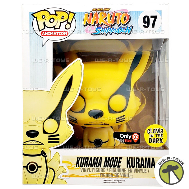 Funko POP Animation Naruto Shippuden Kurama Mode Kurama 97 Large Vinyl Figure