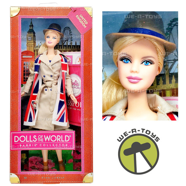 Barbie Dolls of The World United Kingdom Doll 2012 Mattel X8426