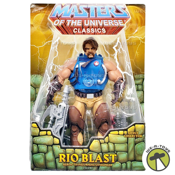 Masters of the Universe Classics Rio Blast Action Figure 2014 Mattel BHG35