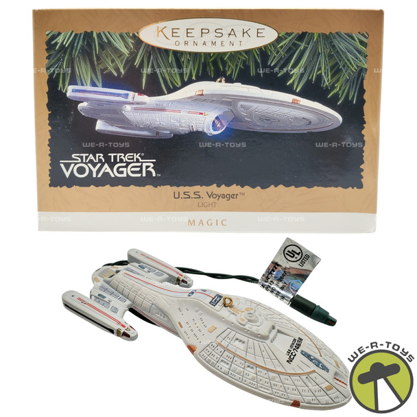 Hallmark Keepsake Star Trek U.S.S. Voyager Magic Ornament 1996