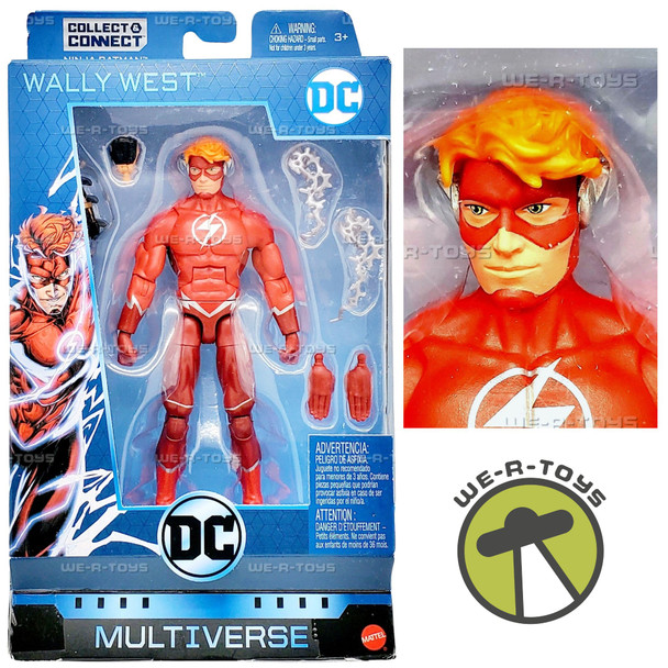 DC Multiverse Wally West Flash Action Figure 2018 Mattel GDW78