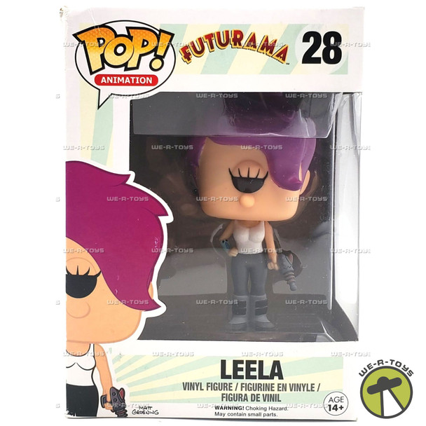 Funko Pop! Animation Futurama Leela with Blaster 2015 Vinyl Figure #28