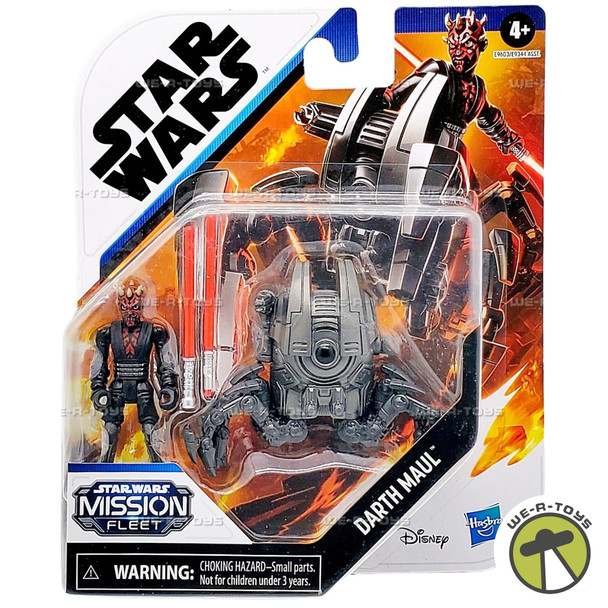 Star Wars Mission Fleet Gear Darth Maul Vehicle and Action Figure 2020 Hasbro