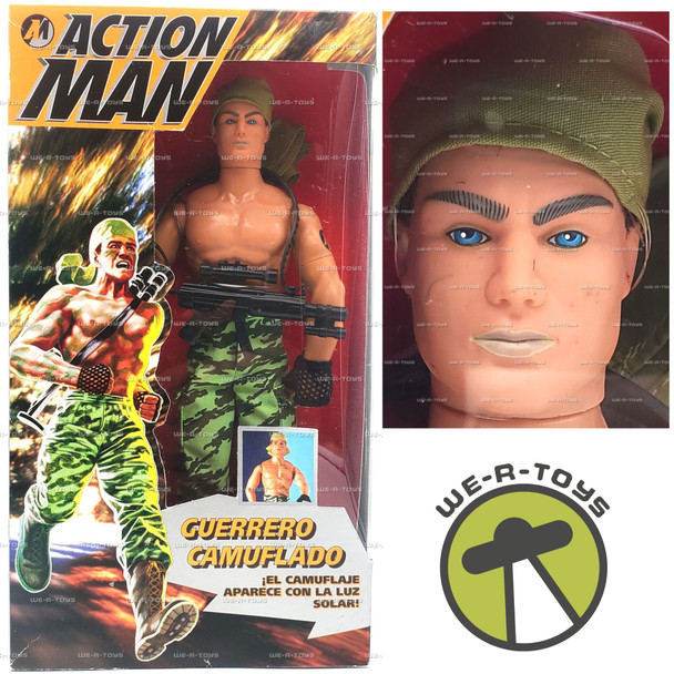 Action Man Warpaint Warrior Guerrero Camuflado Multilingual Version Hasbro 12747