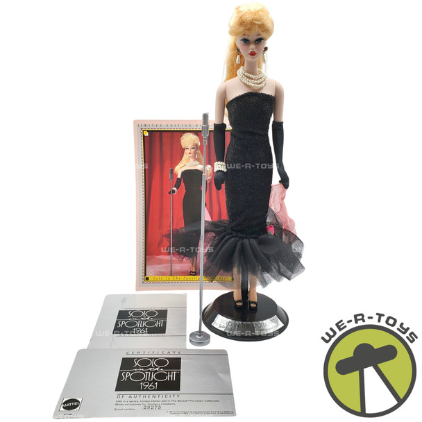 Barbie Solo In The Spotlight Porcelain Doll 1990 Mattel 7613 USED