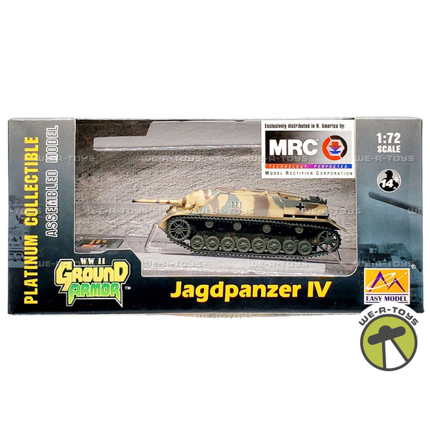 WWII Ground Armor Jagdpanzer IV Germany 1945 Die Cast Military Land Vehicle