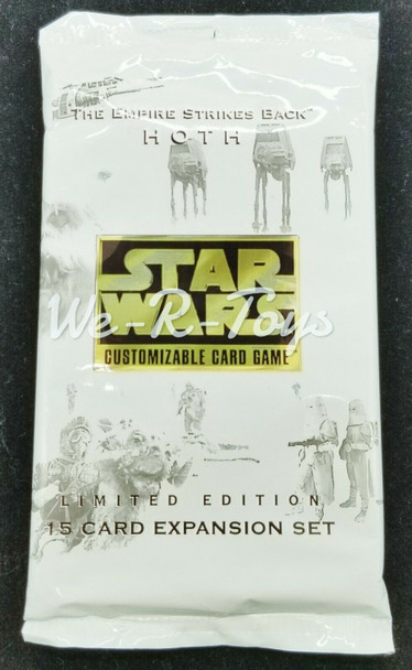 Star Wars CCG Hoth Expansion Set Customizable Card Game SWCCG ESB Desipher