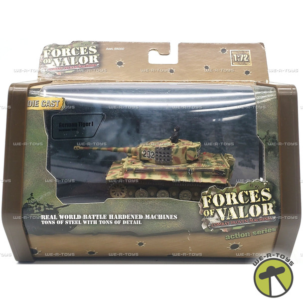 Forces of Valor Combat Proven Machines German Tiger I 2006 Unimax Toys #95004