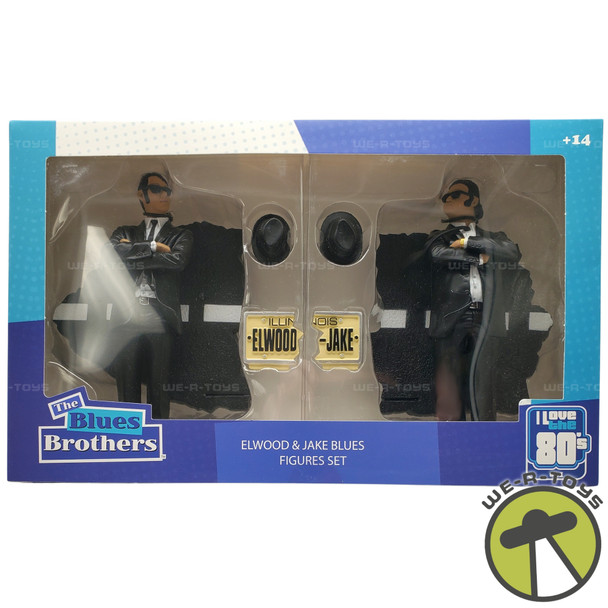 The Blues Brothers I Love the 80's No. 1 Jake and Elwood Figure Set SD Toys 2015