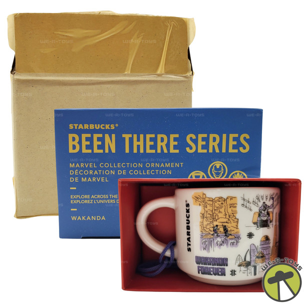 Starbucks Been There Series Marvel Collection Wakanda Ornament Cup 2023 NEW