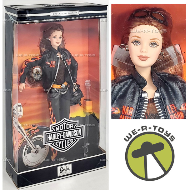 Barbie Harley Davidson Motorcycle Collector Edition Doll 2000 Mattel #29207