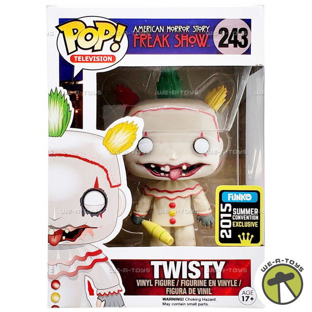 Funko POP Television American Horror Story Twisty the Clown 243 Vinyl  Figure - We-R-Toys