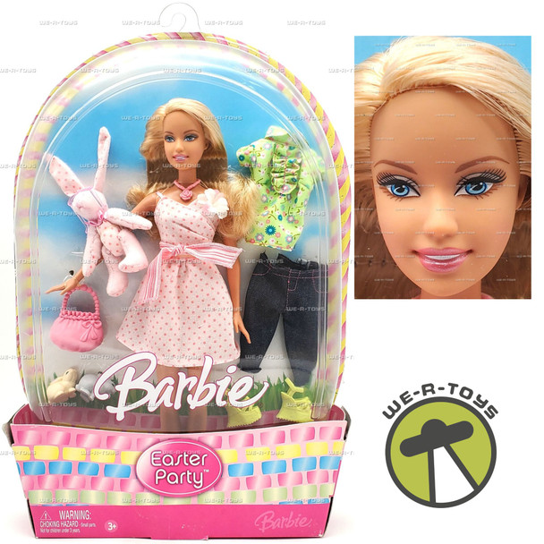 Barbie Easter Party Doll Gift Set with Outfit & Accessories 2006 Mattel #K8895