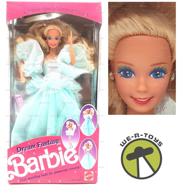 Dream Fantasy Barbie Doll Walmart Special Limited Edition 1990 Mattel #7335