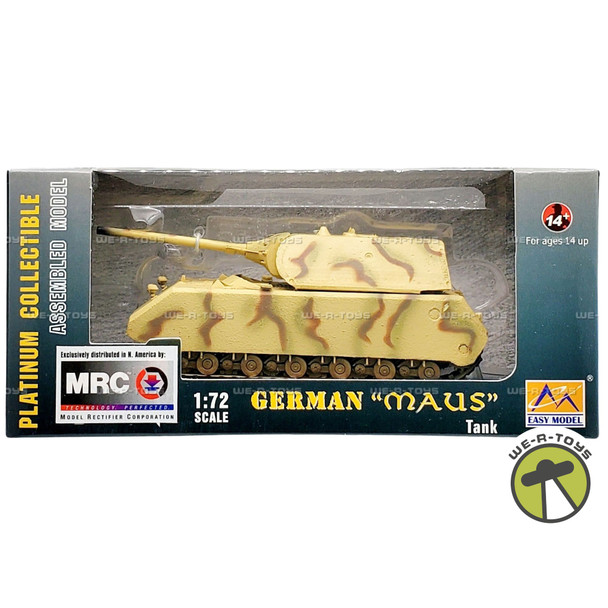 WWII Ground Armor German Maus Factory Designed Vehicle Easy Model 36205