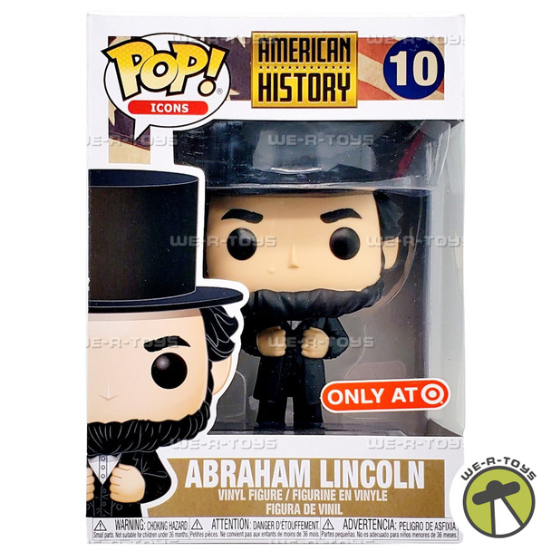 Funko POP Icons American History Abraham Lincoln 10 Vinyl Figure