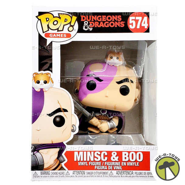 Funko POP Games Dungeons & Dragons Minsc and Boo 574 Vinyl Figures