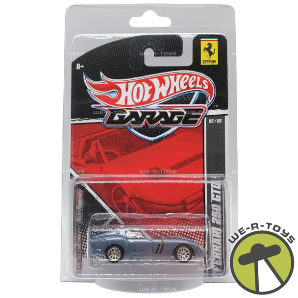Hot Wheels Garage Blue Ferrari 250 GTO Vehicle Mattel V6190 NEW