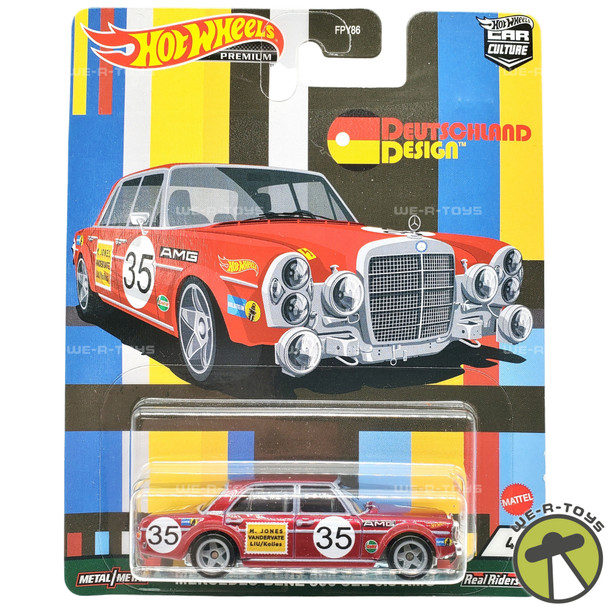 Hot Wheels Car Culture Deutschland Design Mercedes-Benz 300 SEL 6.8 AMG NEW