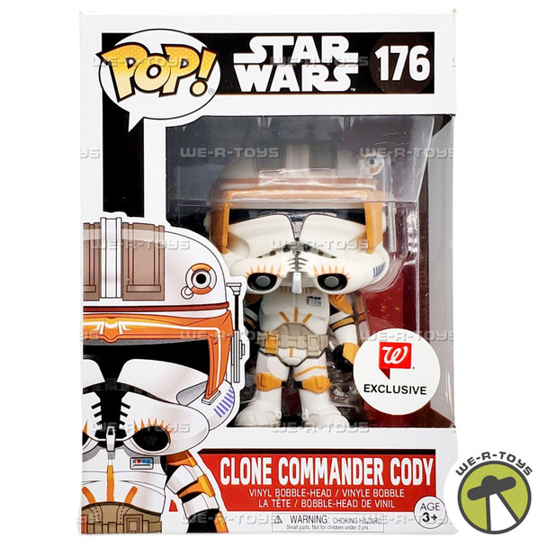 Funko POP Star Wars Clone Commander Cody 176 Vinyl Bobble Head Figure 13251