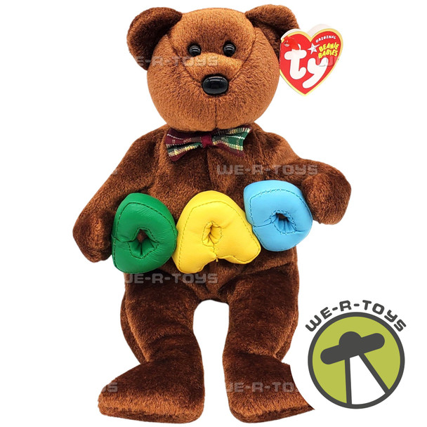 Ty Beanie Babies Dad the Bear Father's Day Plush 2004