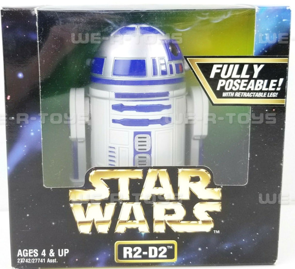 Star Wars R2-D2 Fully Poseable 6" Action Figure 1997 Kenner 27742/27741 NRFB