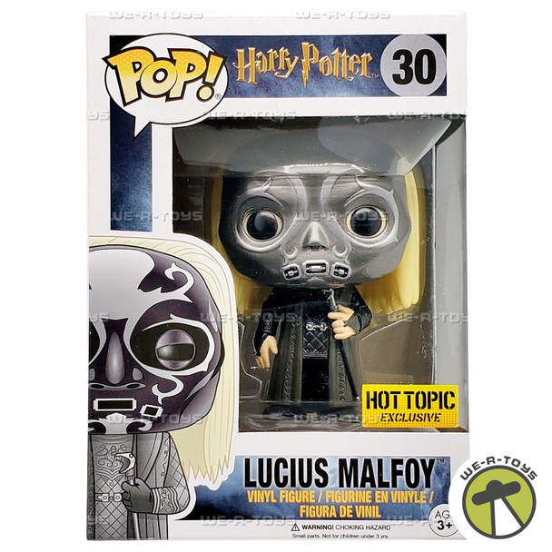 Funko POP Harry Potter Lucius Malfoy Death in Eater Mask 30 Vinyl Figure