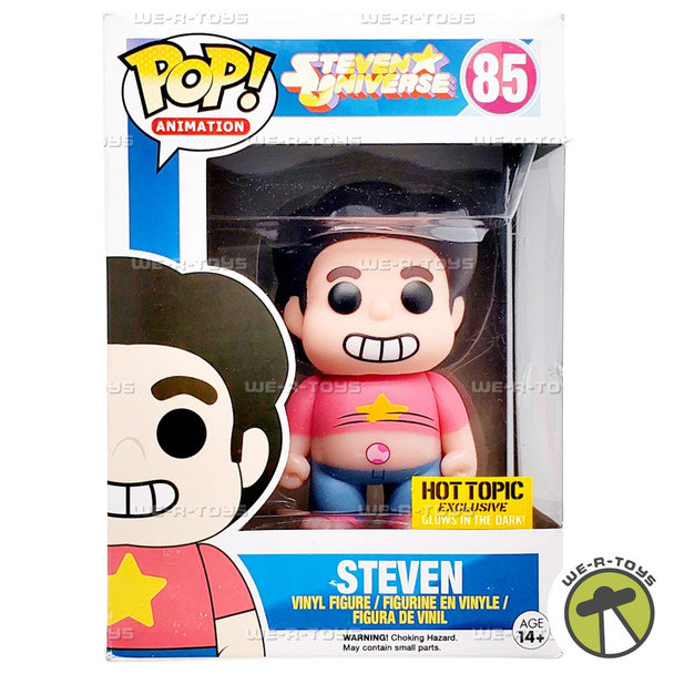 Funko POP Animation Steven Universe Steven 85 Glow in the Dark Vinyl Figure