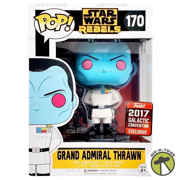 Funko POP Star Wars Rebels Grand Admiral Thrawn 170 Vinyl Figure