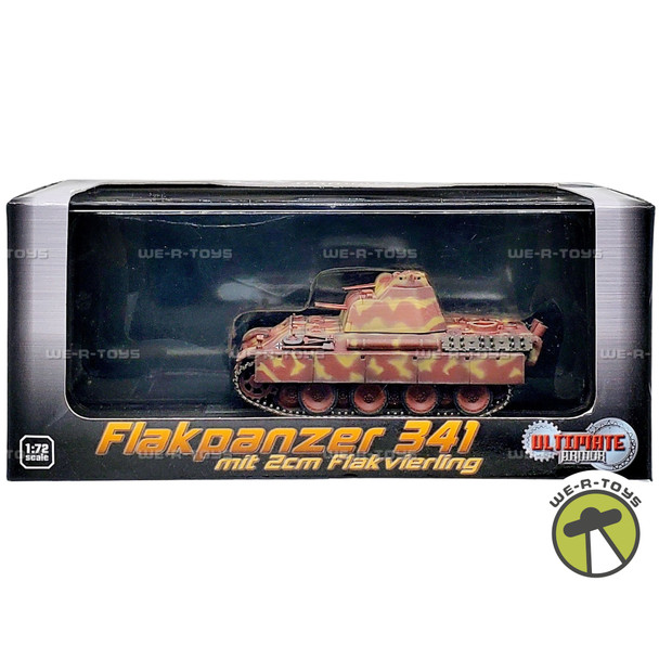 Ultimate Armor Flakpanzer 341 with 2cm Flakvierling Nuremberg 1945 Model Vehicle