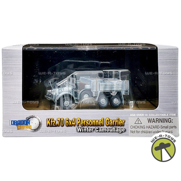 Dragon Models Kfz.70 6x4 Personnel Carrier Winter Camouflage Vehicle 60501