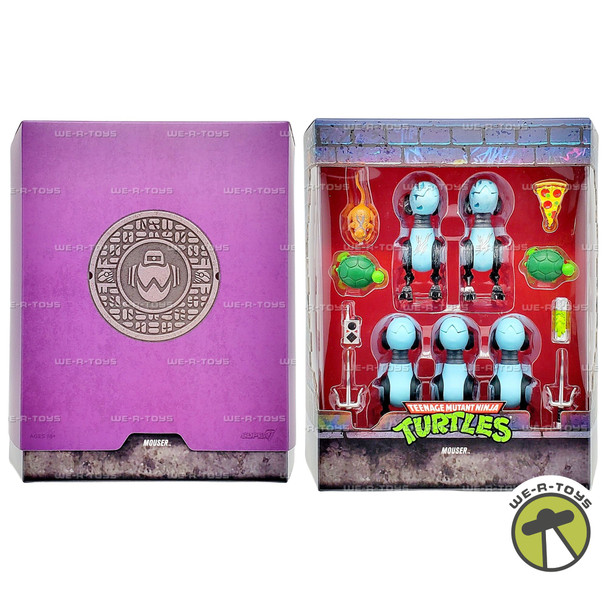ULTIMATES Teenage Mutant Ninja Turtles Mouser Pack Action Figure Super7 81847