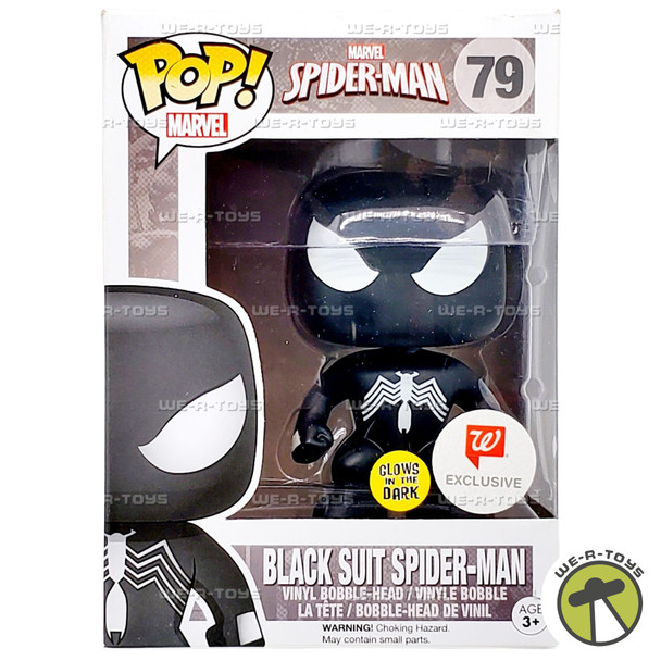 Funko POP Marvel Spider-Man Black Suit 79 Vinyl Figure