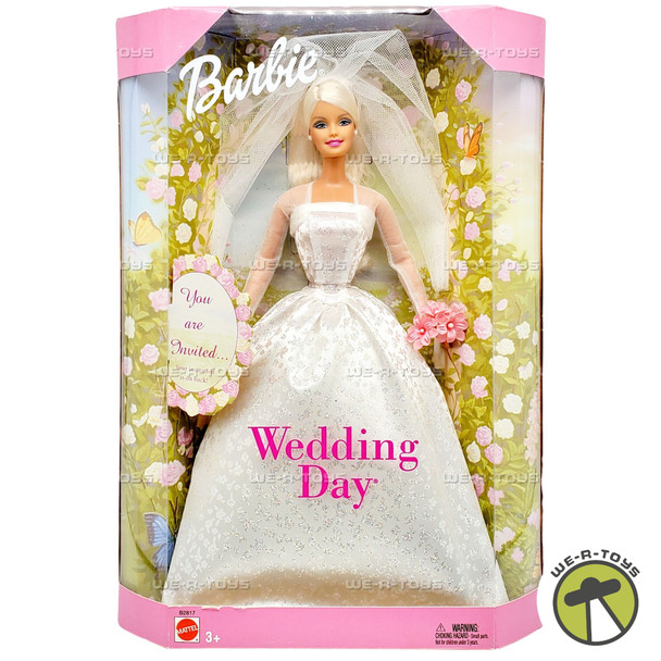 Barbie Wedding Day Doll 2002 Mattel B2817