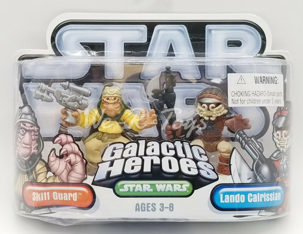 Star Wars Galactic Heroes Skiff Guard & Lando Calrissian Figures 85396/85208 NEW
