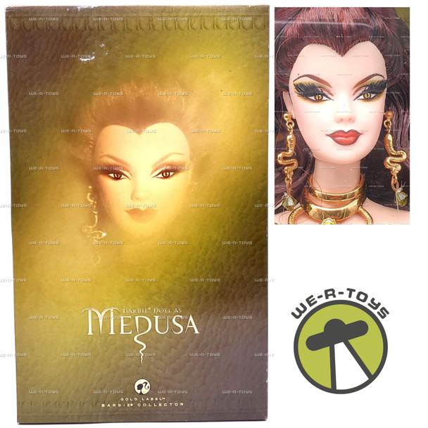 Barbie as Medusa Gold Label Greek Goddess Series Doll 2008 Mattel #M9961