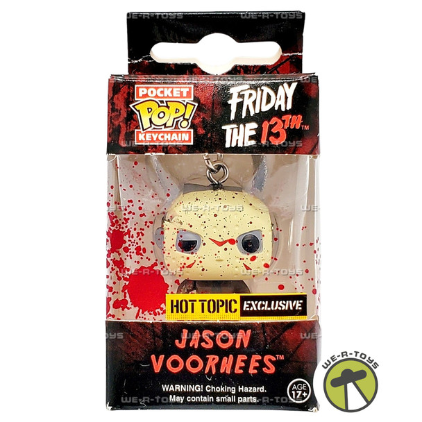 Funko Pocket POP Keychain Jason Voorhees Blood Splattered Vinyl Figure 06472