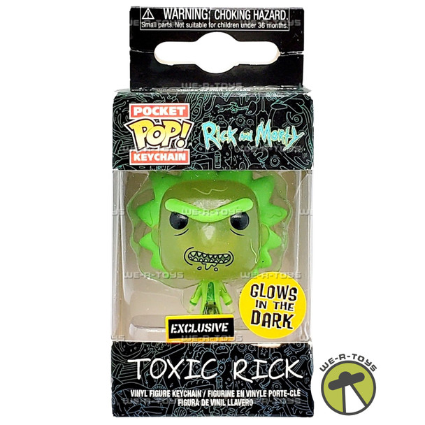 Funko Pocket POP Rick and Morty Toxic Rick Vinyl Keychain 32044