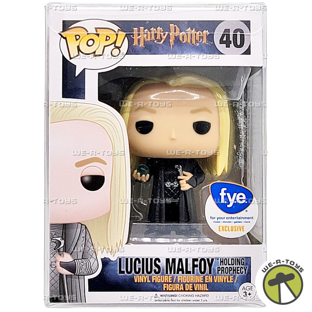 Funko POP Harry Potter Lucius Malfoy Holding Prophecy 40 Vinyl Figure