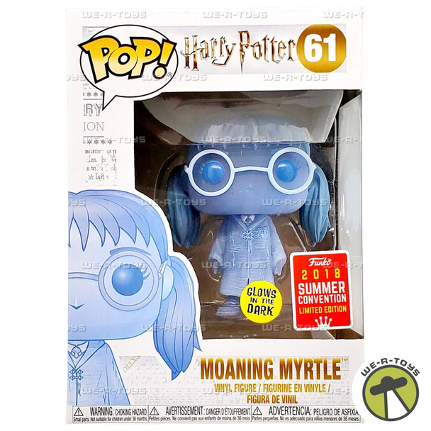 Funko POP Harry Potter Moaning Myrtle Glow in The Dark 61 Vinyl Figure