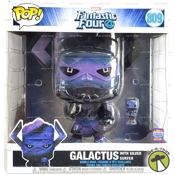 Funko POP Marvel Fantastic Four Galactus with Silver Surfer 2021 Bobble-Head 809