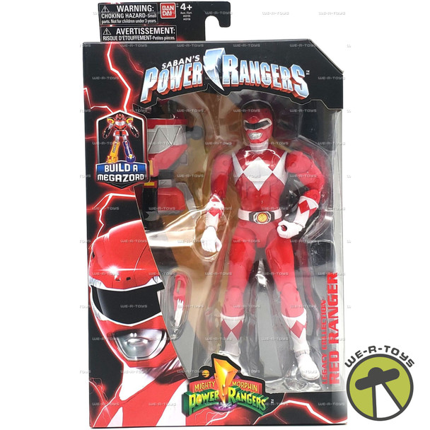 MMPR Saban's Power Rangers Legacy Collection Red Ranger Figure 2016 Bandai 43156