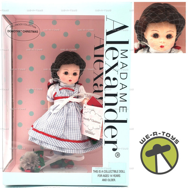 Madame Alexander Hollywood Collection Dorothy Christmas Wizard of Oz Doll #46589