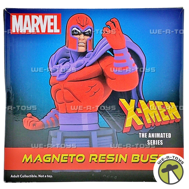 Marvel X-Men The Animated Series Magneto Resin Bust 2021 Diamond Select 83835