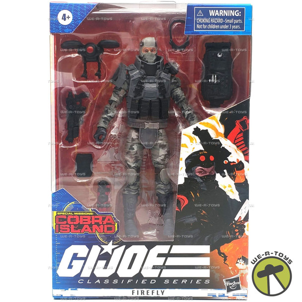 GI Joe Classified Series Firefly Cobra Island Action Figure 2021 Hasbro #F1050
