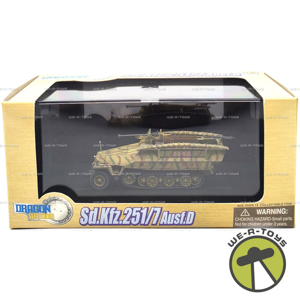 Dragon Armor Sd.Kfz.251/7 Ausf.D 1:72 Scale Vehicle 2007 Dragon Models #60296
