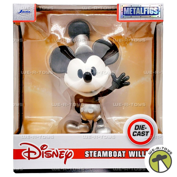 Metalfigs Disney Steamboat Willie Die-Cast Figure 2022 Jada 079481