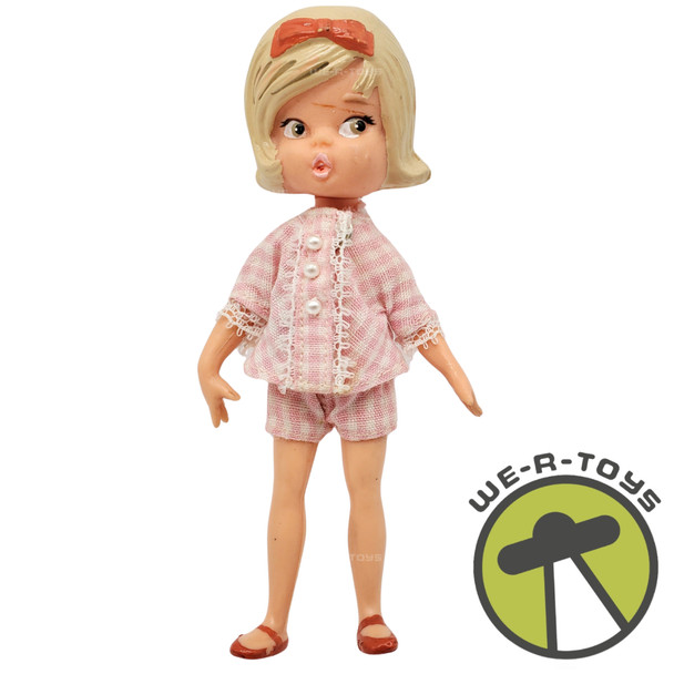 Vintage 1965 Hasbro Dolly Darlings Hat Box Series Shary Takes A Vacation Doll