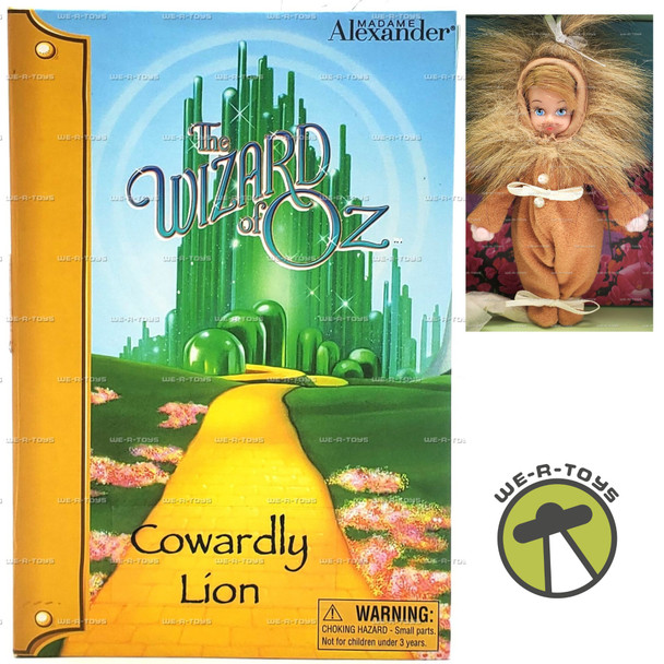 Madame Alexander The Wizard of Oz Cowardly Lion Doll 2024 Alexander Doll #33972